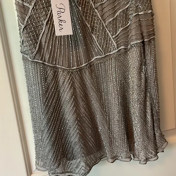 Parker halter embellished backless dress - Picture 6 of 7